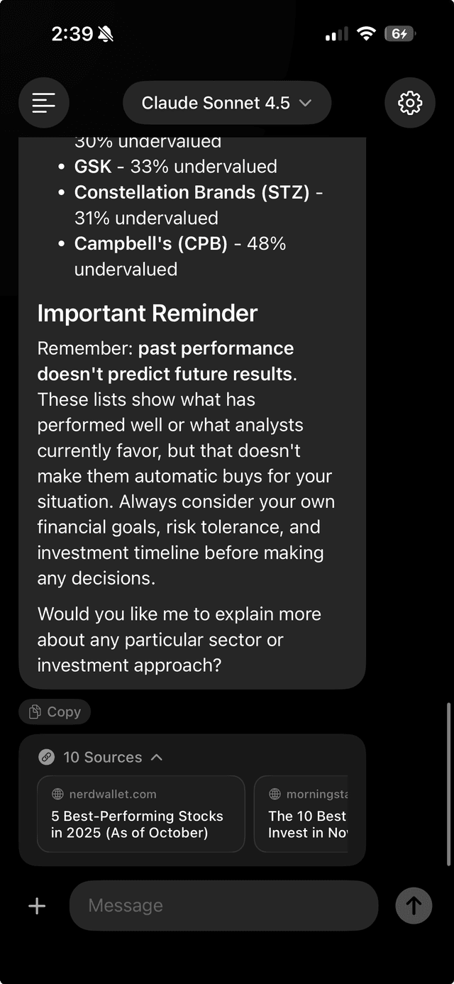 Convo screenshot 1